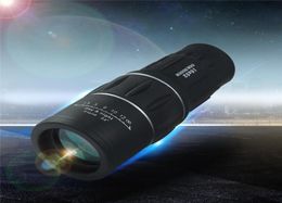 Outdoor Monoculars Night Vision Telescopes 16x52 Dual Focus Zoom Optic Lens Armoring Travel Monocular Telescope Tourism Scope Bino4781794