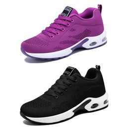 Men women outdoor sneakers athletic sports shoes Fashion breathable soft sole for women shoes pink purple GAI 117