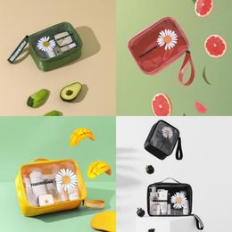 Women Travel Cosmetic Bag Portable Zipper Lip Make Up Bags Girl Makeup Case Beauty Wash Organiser Toiletry Storage Bag4395272