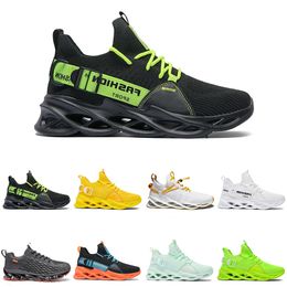 High Quality Non-Brand Running Shoes Triple Black White Grey Blue Fashion Light Couple Shoe Mens Trainers GAI Outdoor Sports Sneakers 2163