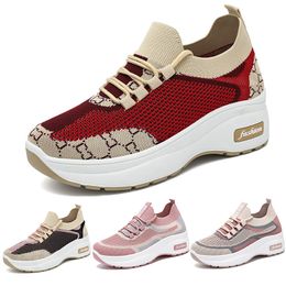 Classic casual shoes sponge cake running shoes comfortable and breathable versatile all season thick soled socks shoes 44 trendings