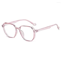 Sunglasses Frames Irregular Rim Anti Blue Light Spectacle Men's Lightweight Fashion Eyeglasses Ladies Personality Trend Myopia Eyewears