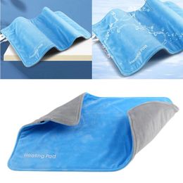 Carpets Washable Thermal Blankets 50x30cm Soft Plush Heat Pad 5V Mini Heated Blanket For Shoulder Knee Back Pain Relief