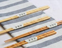 Natural Handmade Wood Chopstick 235cm Length Chinese Chopsticks EcoFriendly Tableware9169147