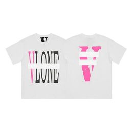 v lone Men's T-shirt, Female Designer Summer Loose Hip Hop T-shirt Fashion Brand Top Men's Casual Shirt Luxury Clothing Street Short Sleeve