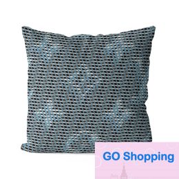 European and American Famous Affordable Luxury Style Square Fashion Living Room Sofa Short Plush Pillow Cover Wholesale