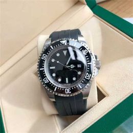 68% OFF watch Watch With box mens wristwatch Automatic Mechanical luxury size 44MM Rubber stainless steel strap waterproof sapphire glass Adjusting buckle 03