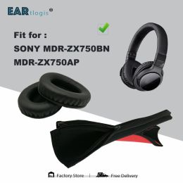 Accessories 1 Set of Replacement Ear Pads Headband for SONY MDRZX750BN MDRZX750AP Earphone Earmuff Cushion Cover Bumper Sleeve