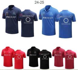 Men's T-Shirts F1 Racing Polo Shirt Mens Summer Short Sleeve T Shirt with customised