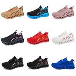 2024 men GAI women running shoes black white yellow purple mens trainers sports red Brown Breathable platform Shoes outdoor Five