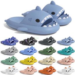 Free Shipping Designer shark slides sandal GAI slipper sliders for men women sandals slide pantoufle mules mens womens slippers trainers sandles color54