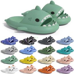 Free Shipping Designer shark slides sandal GAI slipper sliders for men women sandals slide pantoufle mules mens womens slippers trainers sandles color20