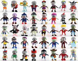 DHL 40 styles Vegetable plush toys Dolls 30cm Classic game dolls Zombie plush toy Cute simulation doll kids gift3727430