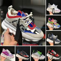New Sneakers Designer Shoes Running Shoes Top Quality Chain Reflective Height Reaction Mens Womens Lightweight Trainers SIZE 36-46 Y1