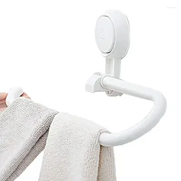 Bath Accessory Set Bathroom Towel Rack No Drilling Wall Mounted Horizontal Bar Holder Counter For Home Use Accessories