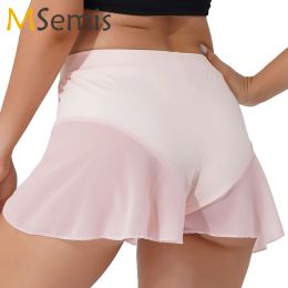 Shorts Hot Shorts for Women 2021 Summer New Sexy High Waist Nightclub Pole Dance Ruffled Shorts Hot Pants Mini Tight Bikini Shorts