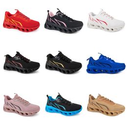 Homens Mulheres Running Shoes GAI Preto Branco Roxo Rosa Verde Marinho Azul Luz Amarelo Bege Nude Plum Mens Treinadores Esportes Sapatilhas Setenta e Quatro GAI