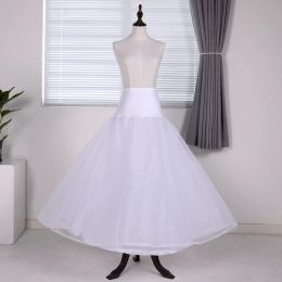 Skirt Elegant party dress for women 2023 white vintage wedding crinoline skirt A Line 1Hoop 2layer skirt yarn petticoat skirt