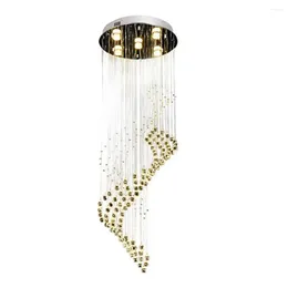 Chandeliers D40 H120cm Crystal Light Raindrop Chandelier Lighting For Dining Room Bathroom Fixtures Pendant Bedroom