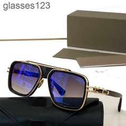 2024.Men Women Designer Sunglasses DITA GRAND LXN EVO 403 Metal Minimalist Retro Mach Collection sunglasses New design Masonry Cut Edge Original Box NEZH