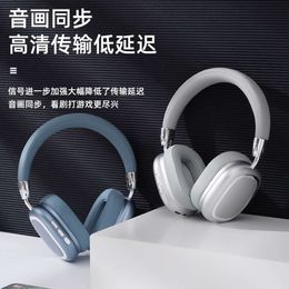 B35 Headworn Bluetooth Earphones Wireless Stereo Noise Reduction Sponge Foldable Cross Border New Private Model Headworn