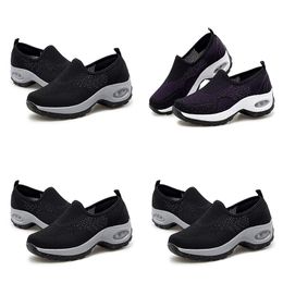 men running shoes mesh sneaker breathable outdoor classic black white soft jogging walking tennis shoe calzado GAI 097