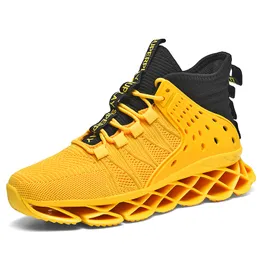 Men Women High Running Shoes Soft Comfort Black Whites Grey Yellow Red Blue Mens Trainers Sports Sneakers GAI