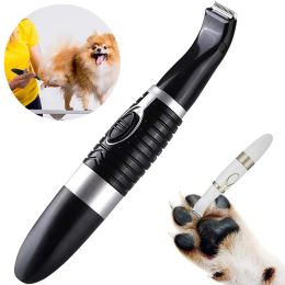 Clippers Pet Shaver Dog Hair Clippers Electric Pet Trimmer Dog Grooming Clippers for Trimming The Hair Around Paws Eyes Ears Face Cleaner