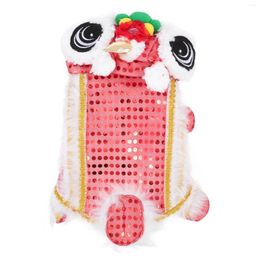 Dog Apparel Clothes For Pets Garment Dance Lion Costume Dog's Supplies Supply Polyester