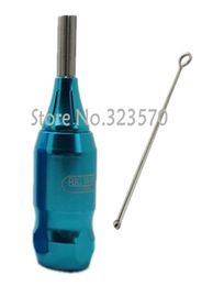 Whole BIG WASP Professional High Quality Tattoo Machine Adjustable Cartridge Grip 1quot Sky Blue Supply HG006D4513411