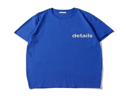 mens t shirts summer pairs style tee wave letter printed classic couple casual short sleeve 4COLOR8612538