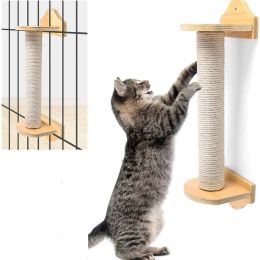 Scratchers 53cm Cat Scratch Column Cat Climbing Frame Pet Toys Scratching Board Kitten Wallmounted Scratching Post Scratcher Sisal Tree