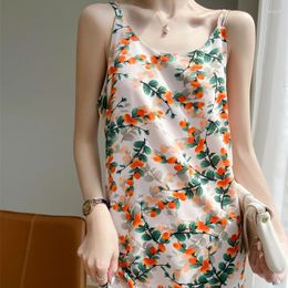 Casual Dresses Persimmon Ruyi Style Round Neck Solid Women's Spring/Summer Korean Edition Hanging Strap Luxury Blouse