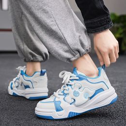 Running Shoes Men Comfort Flat Breathable White Black Green Shoes Mens Trainers Sports Sneakers Size 38-44 GAI Color67