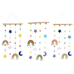 Hair Accessories Rainbow Po Display Holder With Girls Clips Storage Hanger Decor