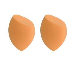 Real RT Miracle Complexion Makeup Sponges Orange Nonlatex Curved Sponged Egg Puff With Code No Box For Face Foundation Powder Cos5163893