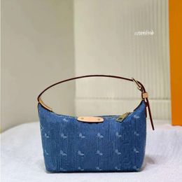 Fashion Handbag Womens Denim Embroidered M82949 Canvas Totes Mini Bag Portable Fashion bag Makeup Clutch Brand Lady Leather Shoulder Pu Lgbl