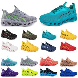 Men Running Shoes Spring Women Shoes Fashion Sports Suitable Sneakers Leisure Lace-up Colour Black White Blocking Antiskid Big Size GAI 432 498 Wo