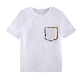 Toddler Boys Summer White T Shirts for girls Child Designer Brand Boutique Kids Clothing Whole Luxury Tops Children Clothes 227750669