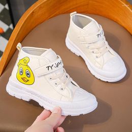 Boots Children Casual Shoes Toddler Autumn Winter Boys Fashion Leather Soft Non-slip Girls Sport