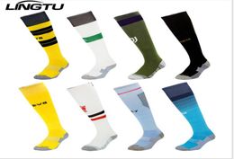 Men039s football socks over the knee long tube sports socks super thick socks1793439