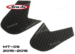 Arashi For YAMAHA MT09 FZ09 20142017 Motorcycle Protector Tank Pad Sticker Gas Knee Grip Traction Side Decal MT 09 FZ 09 FZ09 15933939