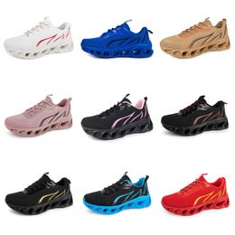 men women one running shoes GAI navy blue light yellow Beige Nude plum mens trainers sports outdoor sneakers