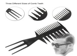 3In1 Plastic Combs Detangling Hair Combs Wide Tooth Comb Antistatic Comb Hairdressing Styling8199782