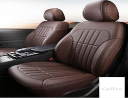 Custom Fit Car Interior Accessory Seat Covers Full Set For Five Seater Sedan Durable Leather 5 Pcs Seat Covers Cushion Mat Specifi5530500