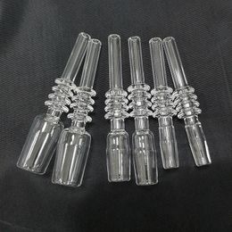 High Quality Quartz Tip Nail With 10mm 14mm 18mm Male Joint For Mini Nector Collector Kits Dab Tools Quartz Nails Smoking Accessories ZZ