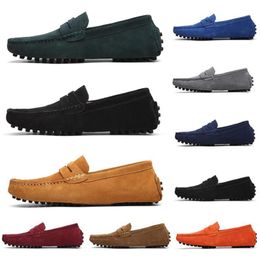 style06 fashion men Dress Shoes Black Blue Wine Red Breathable Comfortable Mens Trainers Canvas Shoe Sports Sneakers Runners Size 40-45