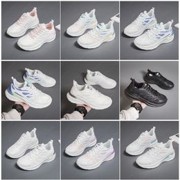 Athletic Shoes for men women Triple White Black designer mens trainer sneakers GAI-144