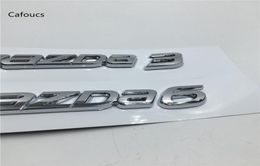 For Mazda 3 6 Emblem Badges Logo Rear Trunk Number Letters Name plate7005367