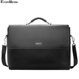Backpack 2022 Fashion Business Men Briefcase Leather Laptop Handbag Tote Casual Man Bag For male Shoulder Bag Male Office Messenger Bags